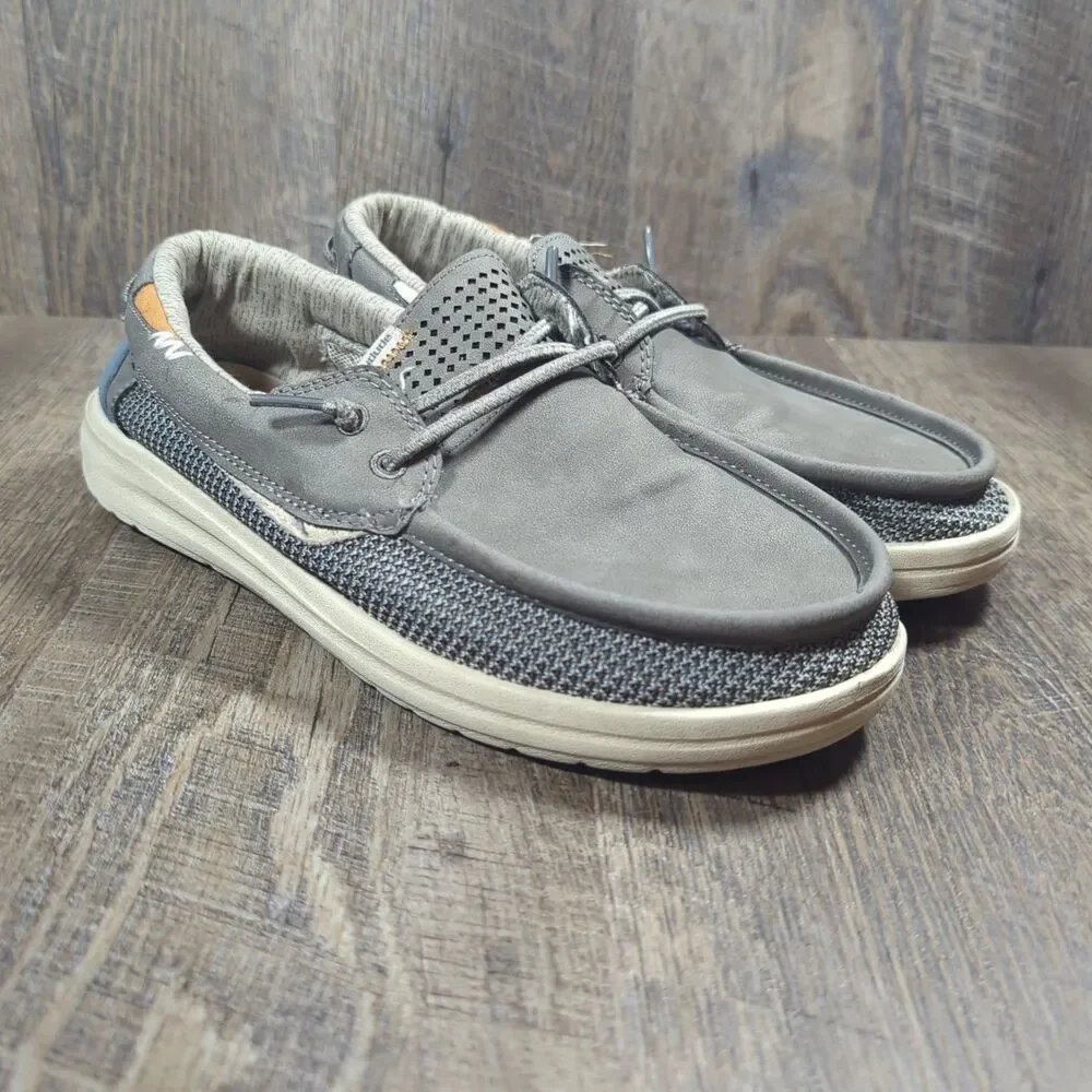 Hey Dude Men's Welsh GripSteel Grey US 8 EU 41 Slip On Loafers